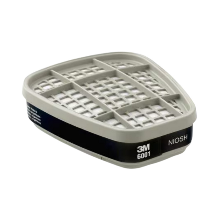 Cartucho de Vapor Orgánico 6001 Proteccion Respiratoria - 3M
