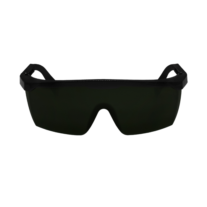 Lente de Seguridad SG1003-BK/GY Oscuro con Proteccion Lateral (Sin Sombra)