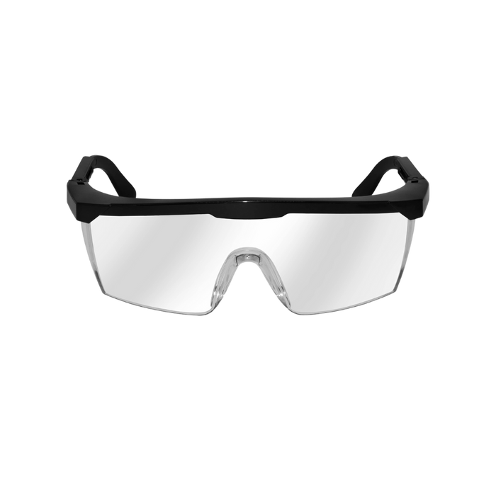Lentes de Seguridad SG1003-BK/CL con Anti-rayaduras y Proteccion Lateral