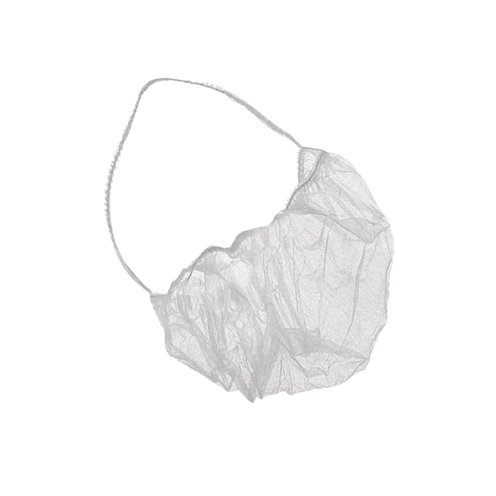Cubre Barba Desechable A15803 Blanco con Elastico