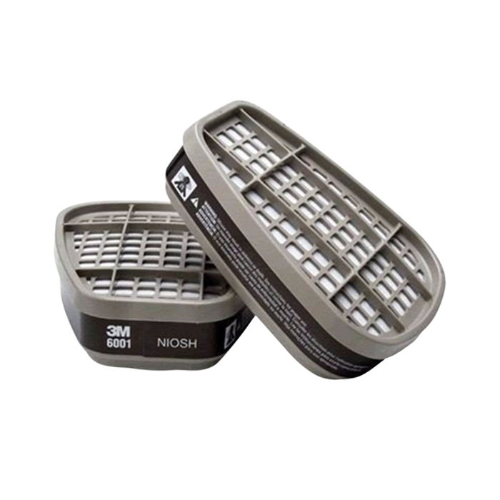 Cartucho de Vapor Orgánico 6001 Proteccion Respiratoria - 3M