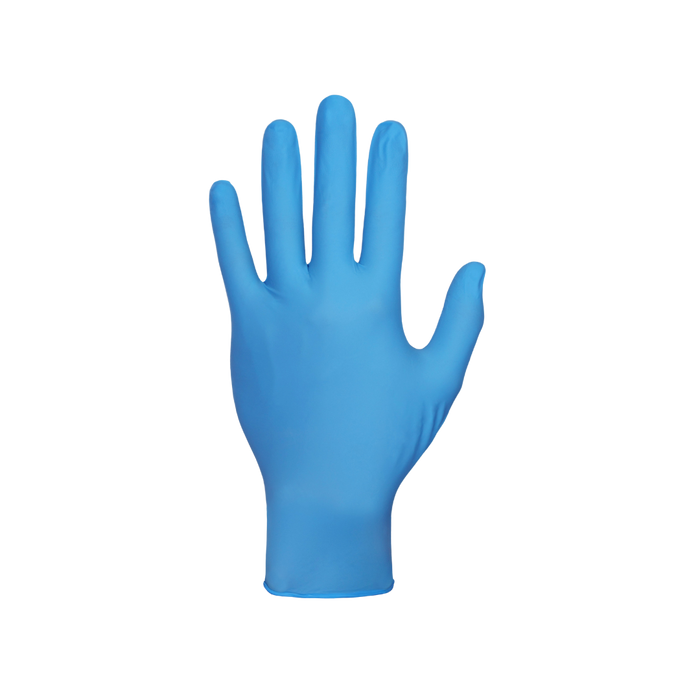 Guante Desechable N2004PF Azul de Nitrilo Sin Polvo