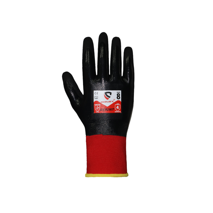 Guante DX-R2NIT Tejido con Doble Recubierto de Nitrilo