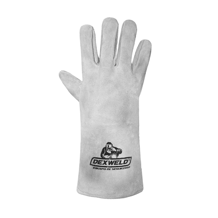 Guante DW-7270G/K de Carnaza Gris con Forro de Algodón