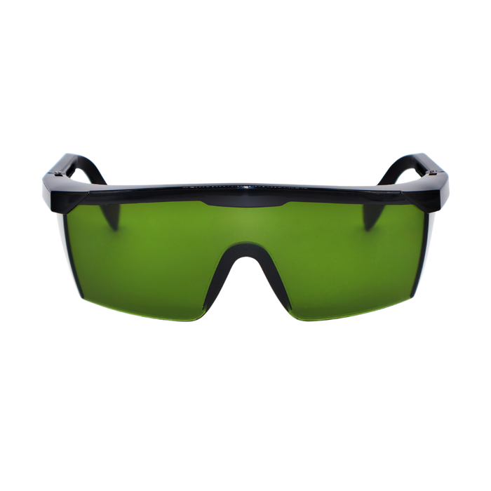 Lente de Seguridad SG1003-BK/IR3 Verde con Proteccion Lateral