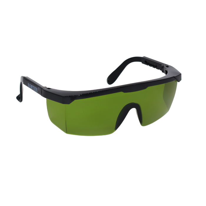 Lente de Seguridad SG1003-BK/IR3 Verde con Proteccion Lateral